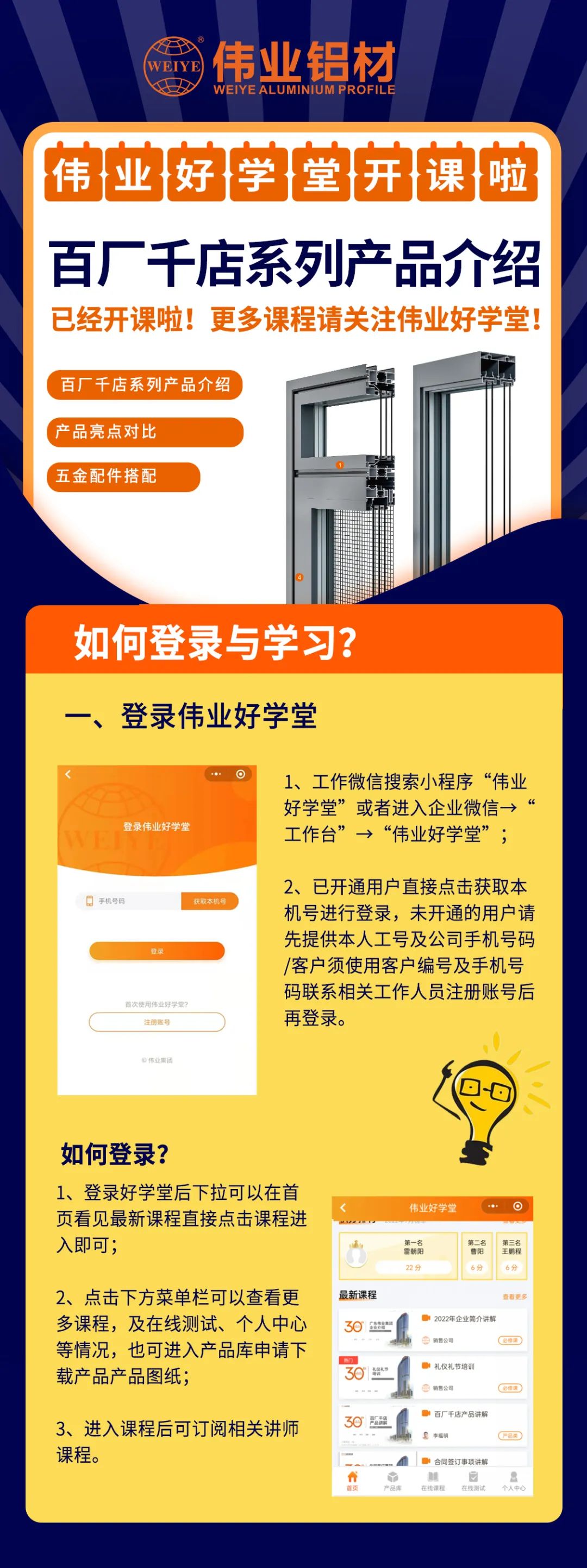 开课啦！百厂千店系列产品先容已上线凯时勤学堂，，，，快get最新课程